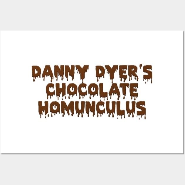 Danny Dyer's Chocolate Homunculus Wall Art by FlyNebula